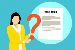 Quick user guides as job aids