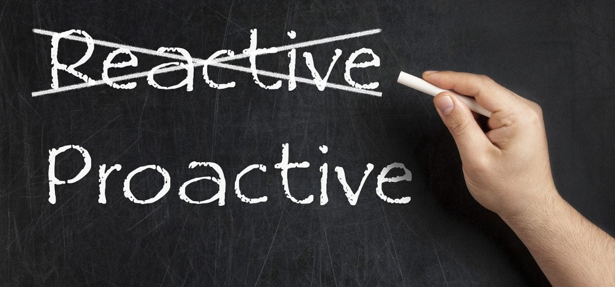 Proactive HR business strategy over reactive strategy