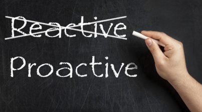 Proactive HR business strategy over reactive strategy