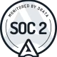 SOC 2 data security, monitored by Drata