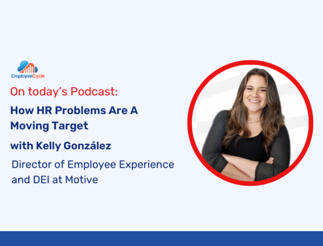 Picture of Kelly Gonzalez and name of podcast episode